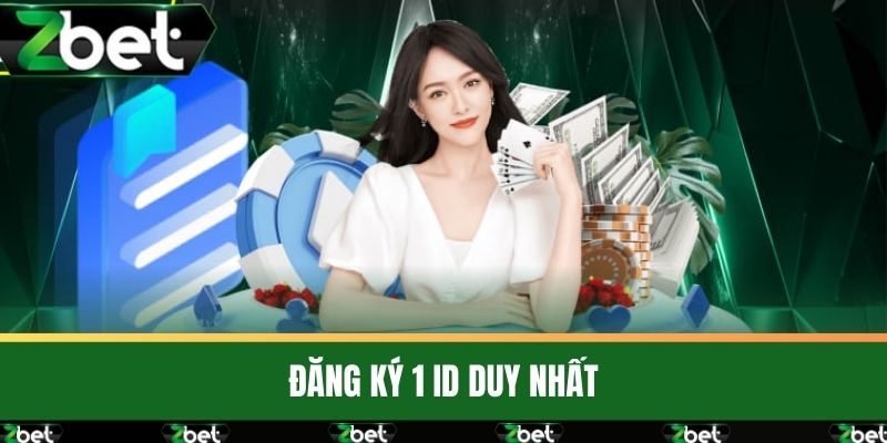 Điều Khoản Và Điều Kiện 1 Đăng ký 1 ID duy nhất