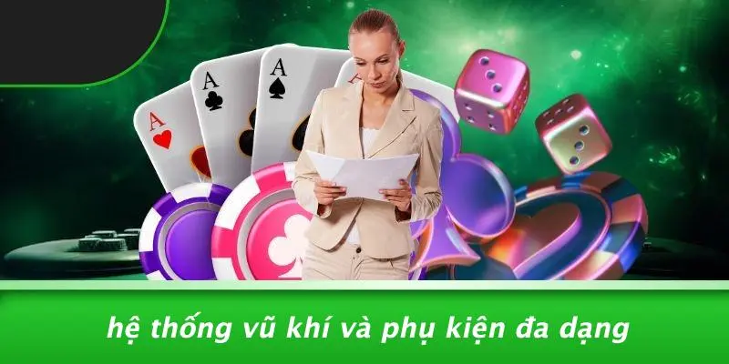GAME BẮN CÁ RỒNG XANH: BÍ QUYẾT SĂN RỒNG XANH SIÊU LỢI NHUẬN 3 Hệ Thống Vũ Khí Và Phụ Kiện Đa Dạng